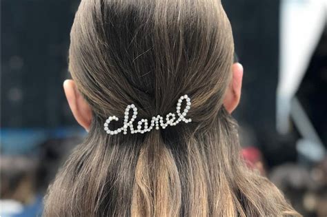 chanel hair clips.